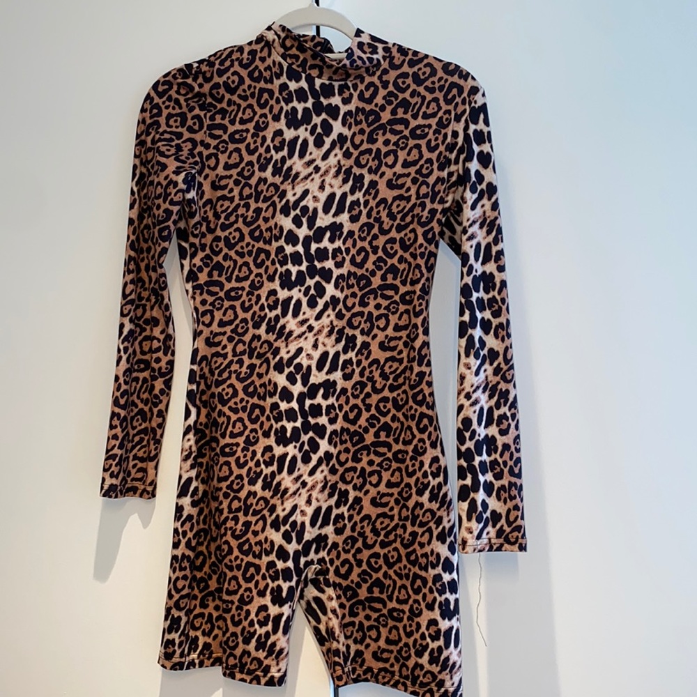 Matte Collection Animal Print Romper